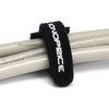 Monoprice 9" L, Black Hook and Loop Fastening Cable Tie, Package quantity: 50 6464